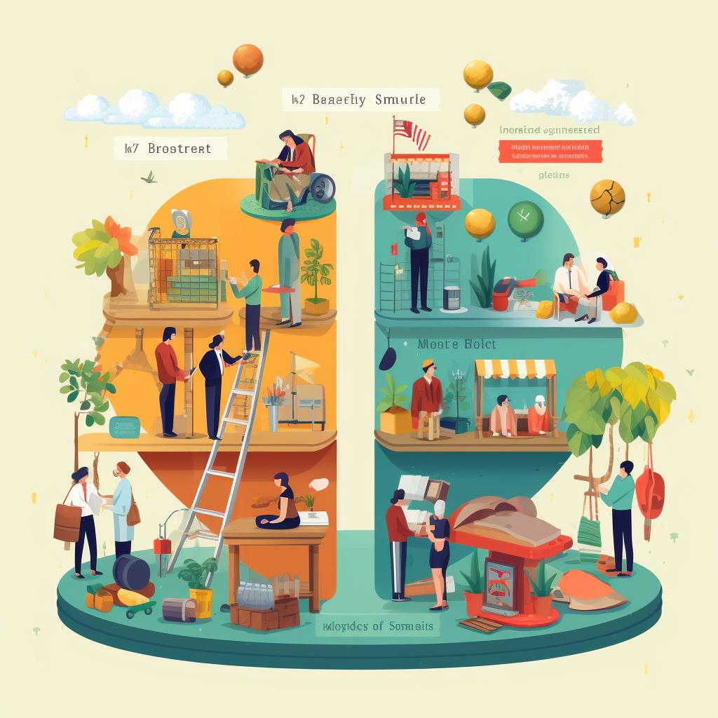 A scale showing different market perceptions, from traditional to innovative