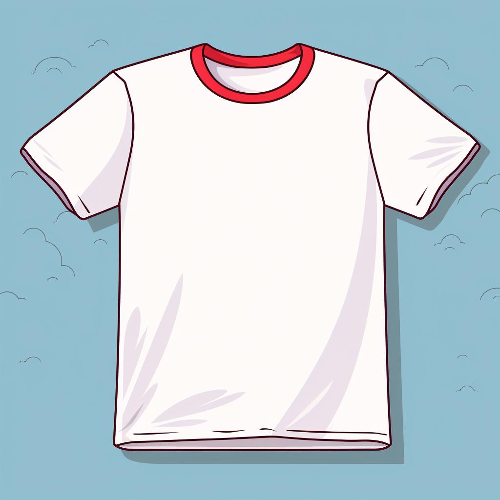 A text box for adding customizations to the t-shirt